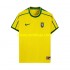 Camisola Brasil Retro Homem Equipamento Primeiro 1998 Manga Curta